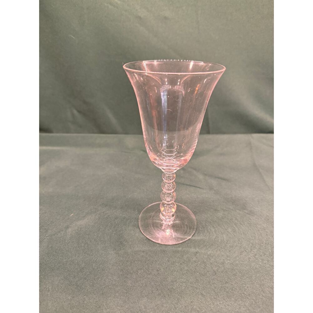 Vintage Imperial Candlewick Clear Ball Stem Water Goblet Replacement
